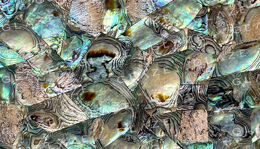 Precious Stone ABALONE Green