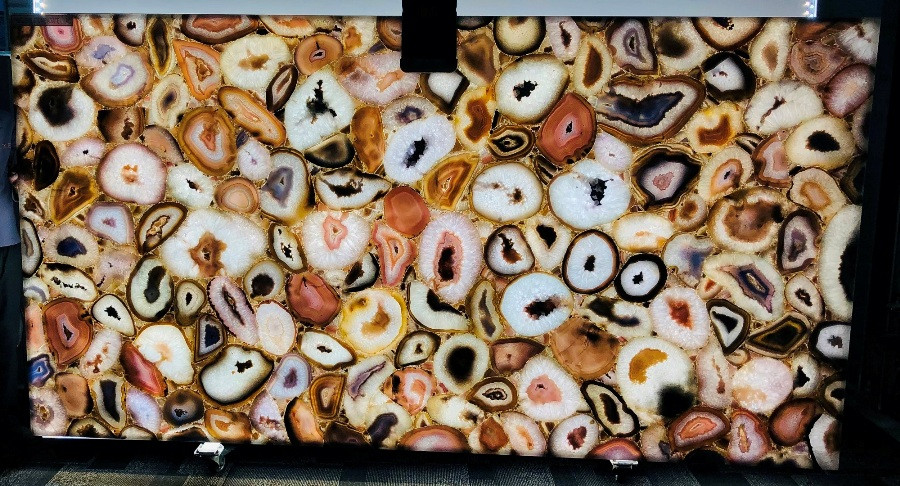 Precious Stone AGATE Lilac